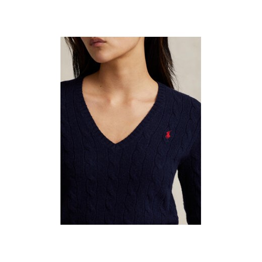Polo Ralph Lauren Sweter 211910422003 Niebieski Regular Fit Polo Ralph Lauren L MODIVO