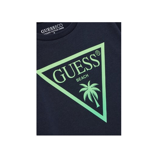 Guess T-Shirt L4GI33 J1311 Granatowy Regular Fit Guess 14Y MODIVO