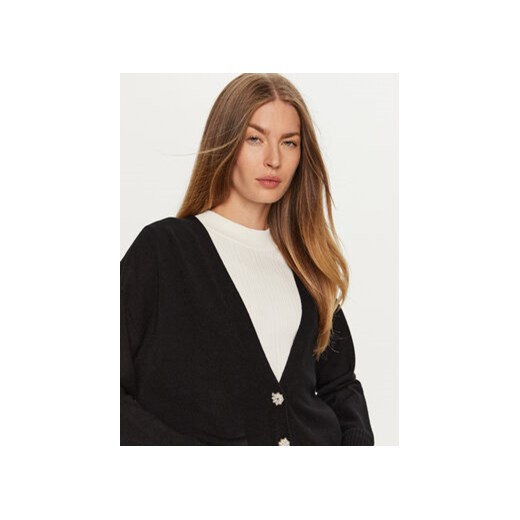 ViCOLO Kardigan 77036S Czarny Relaxed Fit Vicolo one size MODIVO