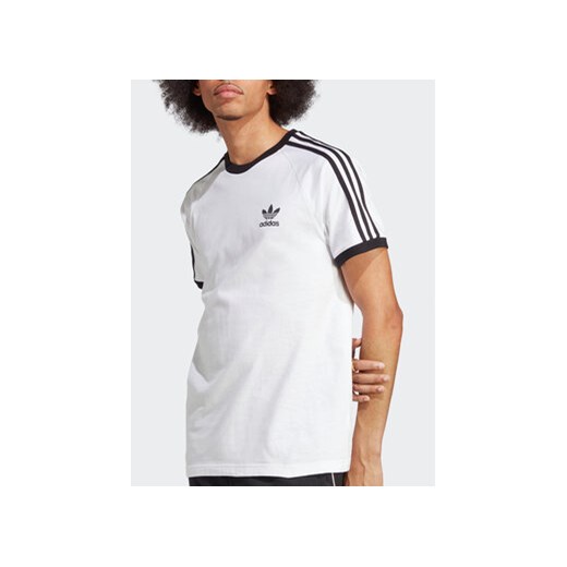 adidas T-Shirt Adicolor Classics 3-Stripes T-Shirt IA4846 Biały Slim Fit XL MODIVO