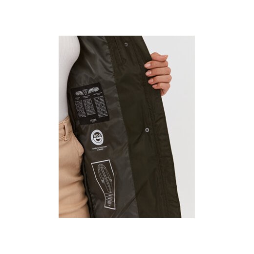 Guess Kurtka puchowa W3BL41 WFSW2 Khaki Regular Fit Guess S MODIVO