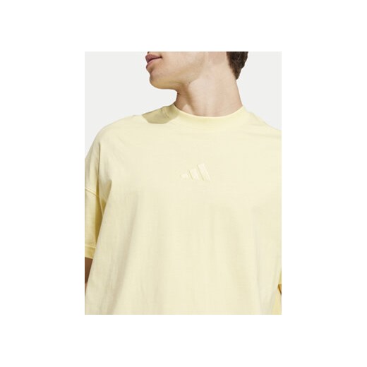 adidas T-Shirt ALL SZN IY4141 Żółty Loose Fit XXL MODIVO
