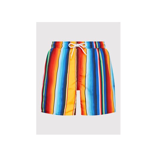 Mr. GUGU & Miss GO Szorty kąpielowe Mexican Stripes Kolorowy Regular Fit Mr. Gugu & Miss Go S MODIVO