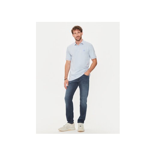 Boss Polo Passertip 50507699 Niebieski Slim Fit 3XL MODIVO