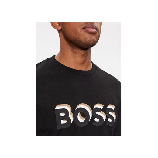 Boss T-Shirt Tiburt 427 50506923 Czarny Regular Fit M MODIVO