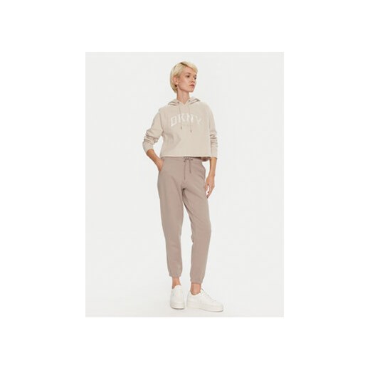 DKNY Sport Bluza DP4T9811 Écru Regular Fit XL MODIVO