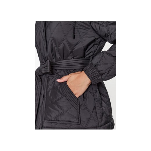 Guess Płaszcz zimowy V3BL02 WFS82 Czarny Regular Fit Guess XS MODIVO