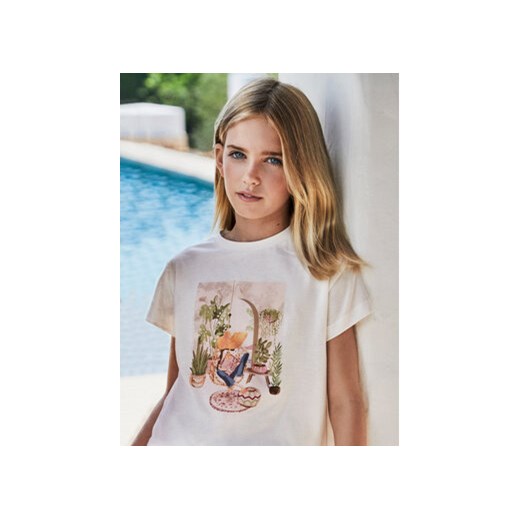 Mayoral T-Shirt 6008 Biały Regular Fit Mayoral 12Y MODIVO