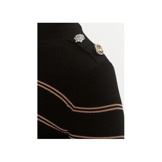 Liu Jo Golf MF3002 MS99E Czarny Slim Fit Liu Jo XS MODIVO