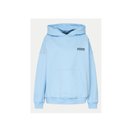 2005 Bluza Unisex Basic Niebieski Regular Fit M MODIVO