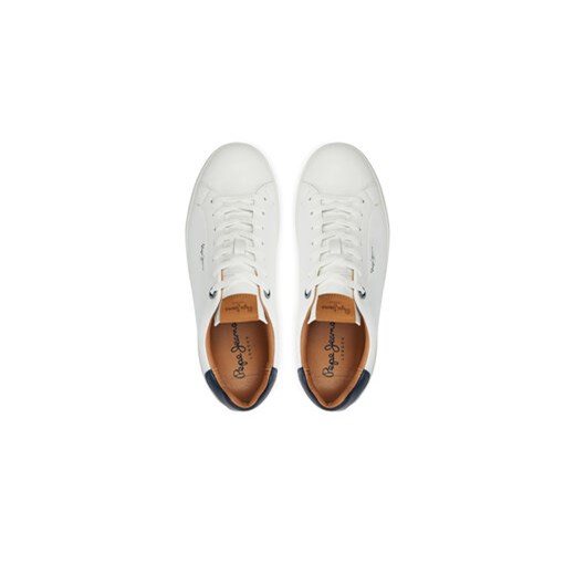 Pepe Jeans Sneakersy Camden Club M PMS00020 Biały Pepe Jeans 45 MODIVO
