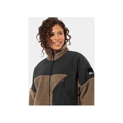 Jack Wolfskin Polar Maarweg Jkt 1711241 Brązowy Regular Fit Jack Wolfskin M MODIVO