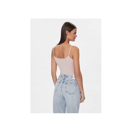 Calvin Klein Jeans Body Monologo J20J223421 Różowy Slim Fit L MODIVO