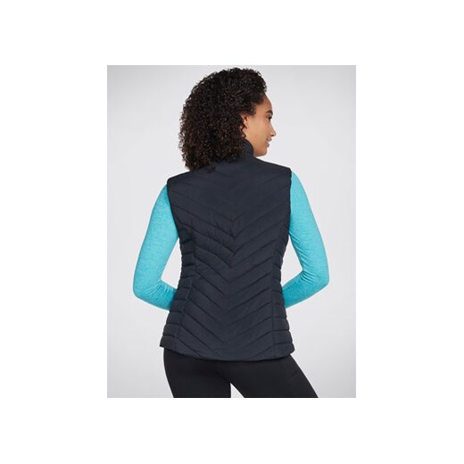 Skechers Bezrękawnik Goshield Everyday Vest JA7 Czarny Regular Fit Skechers XS MODIVO
