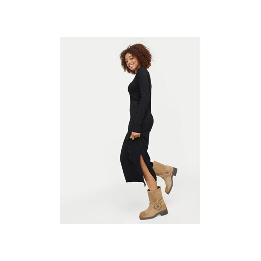 JJXX Sukienka dzianinowa Marilyn 12261027 Czarny Slim Fit Jjxx S MODIVO