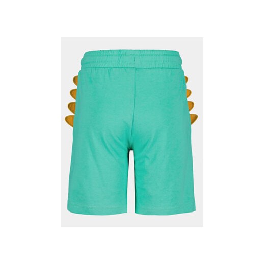 Blue Seven Szorty sportowe 824629 X Zielony Regular Fit 128 MODIVO