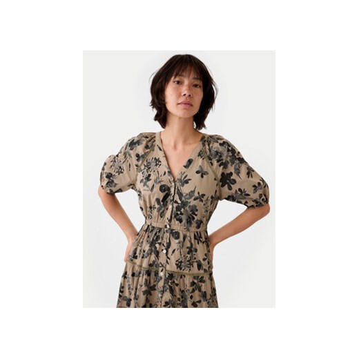 Gap Sukienka codzienna 517740 Khaki Regular Fit Gap L MODIVO