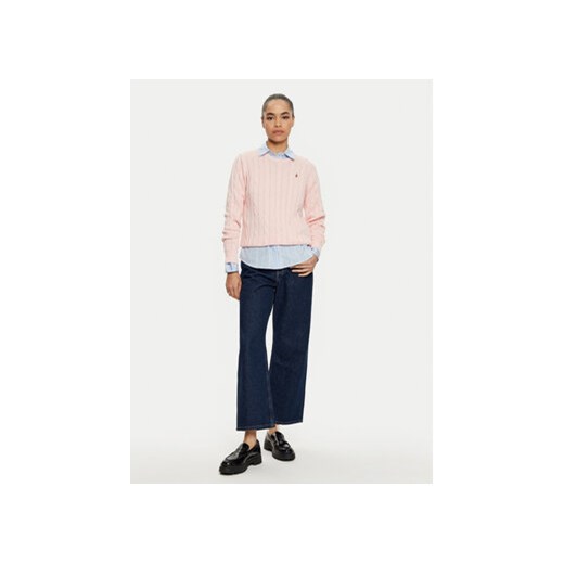 U.S. Polo Assn. Sweter WUP0398 Różowy Regular Fit XL MODIVO