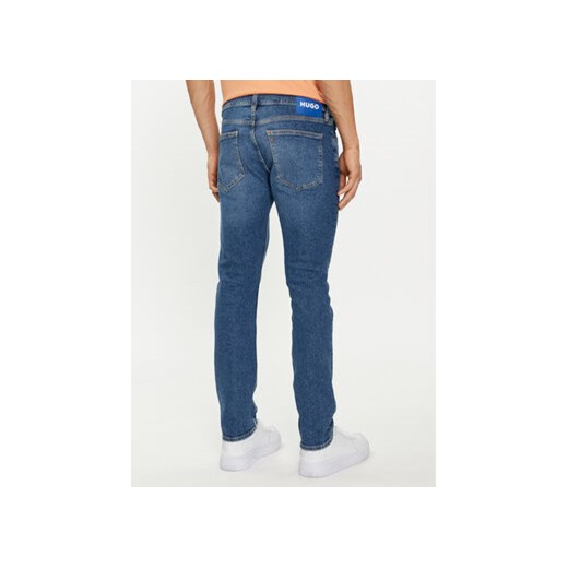 Hugo Jeansy Zane 50511421 Niebieski Slim Fit 38_34 MODIVO