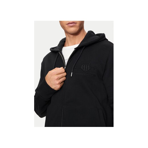 Gant Bluza Archive Shield 2037021 Czarny Regular Fit Gant L MODIVO