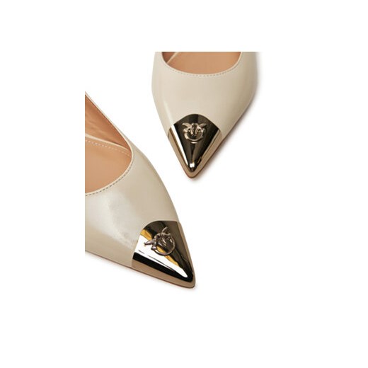 Pinko Baleriny Gianira 05 SD0101P043 Écru Pinko 35 MODIVO