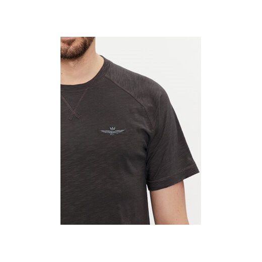Aeronautica Militare T-Shirt 241TS2199J628 Szary Regular Fit Aeronautica Militare L MODIVO