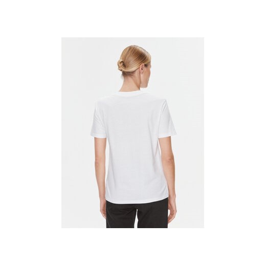 Calvin Klein Jeans T-Shirt Embro Badge J20J222560 Biały Regular Fit M MODIVO