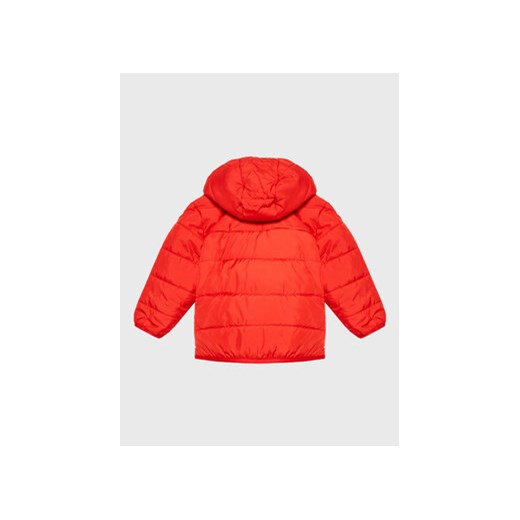 adidas Kurtka puchowa adicolor HK7452 Czerwony Regular Fit 18_24M MODIVO