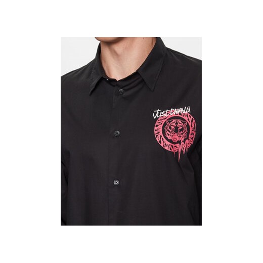 Just Cavalli Koszula 75OALYS1 Czarny Regular Fit Just Cavalli 56 MODIVO