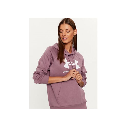 Under Armour Bluza Ua Rival Fleece Big Logo Hdy 1379501 Fioletowy Loose Fit Under Armour XS MODIVO
