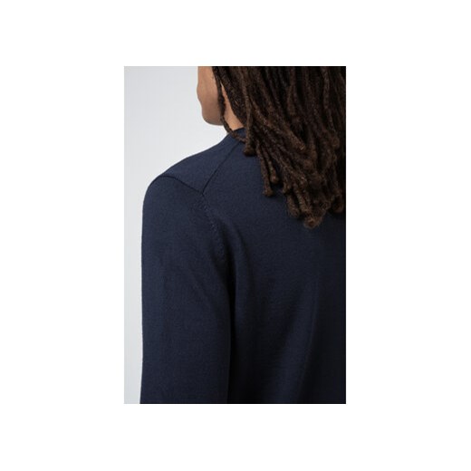Hugo Sweter San Paolo 2 50435679 Granatowy Regular Fit M MODIVO