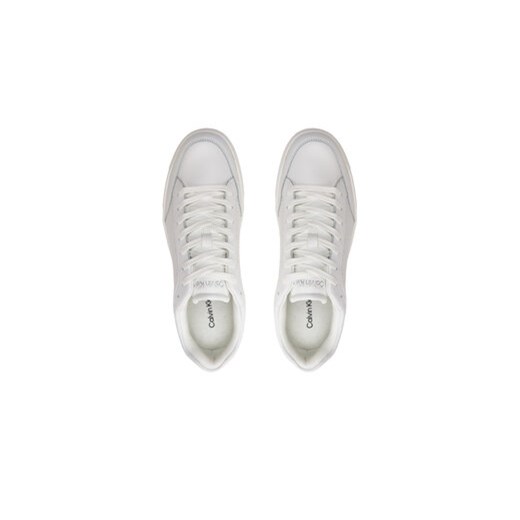 Calvin Klein Sneakersy Low Top Lace Up Lth Perf Mono HM0HM01428 Biały Calvin Klein 44 MODIVO