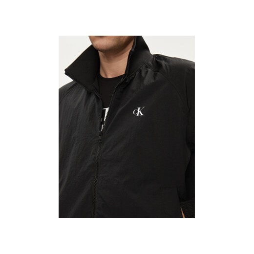 Calvin Klein Jeans Kurtka przejściowa Harrington J30J325102 Czarny Regular Fit XXL MODIVO