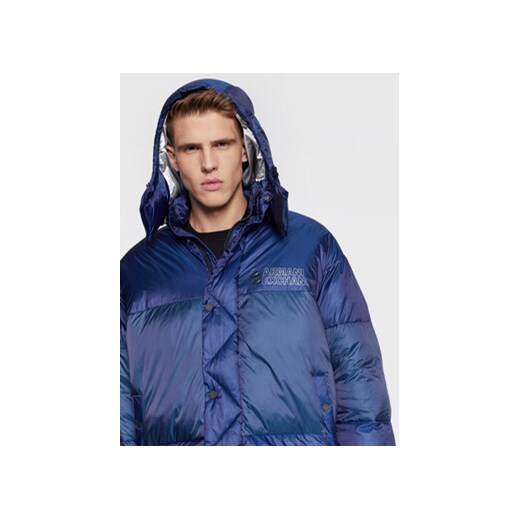 Armani Exchange Kurtka puchowa 6LZK48 ZNUXZ 25DQ Niebieski Regular Fit Armani Exchange S MODIVO