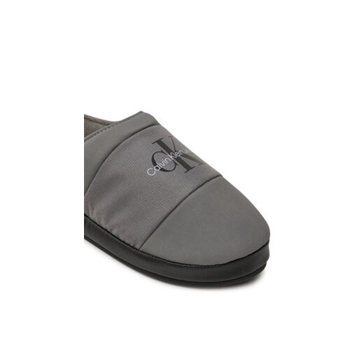 Calvin Klein Jeans Kapcie Home Slipper Mono YM0YM00840 Szary 41 MODIVO