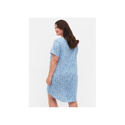 Zizzi Sukienka letnia CA02310P Niebieski Loose Fit Zizzi L MODIVO