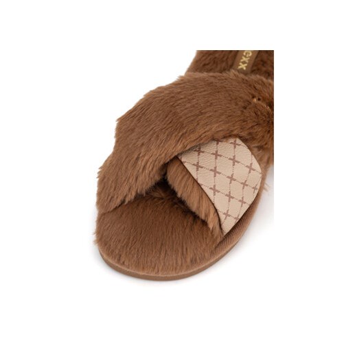 MEXX Kapcie MI002004343W Brązowy Mexx 40 MODIVO