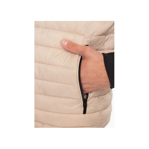 KARL LAGERFELD Kamizelka 505401 533591 Beżowy Regular Fit Karl Lagerfeld 56 MODIVO