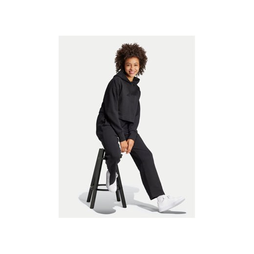 adidas Bluza ALL SZN French Terry 3-Stripes JI9104 Czarny Regular Fit XL MODIVO