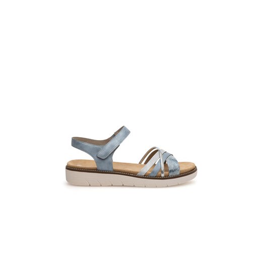 Remonte Sandały D2058-12 Niebieski Remonte 41 MODIVO