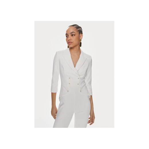 Elisabetta Franchi Kombinezon TU-009-41E2-V580 Biały Regular Fit Elisabetta Franchi 46 MODIVO