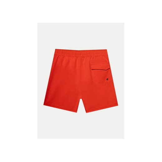 4F Szorty kąpielowe 4FJWSS24UBDSM066 Czerwony Regular Fit 146_152 MODIVO