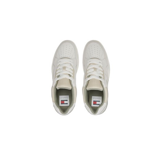 Tommy Jeans Sneakersy Tjm Logo Execution Basket EM0EM01379 Beżowy Tommy Jeans 44 MODIVO