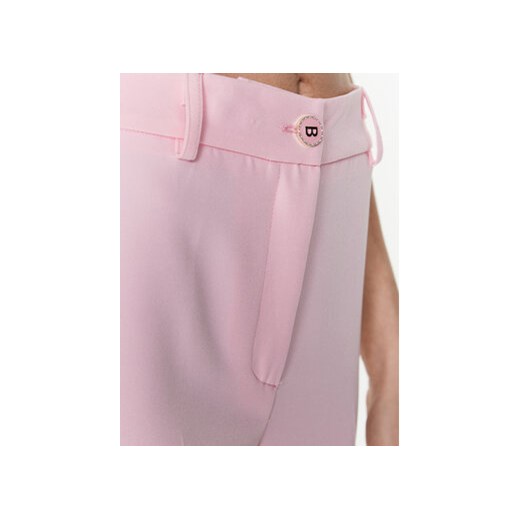 Blugirl Blumarine Spodnie materiałowe RA3032-T3359 Różowy Regular Fit Blugirl Blumarine 40 MODIVO