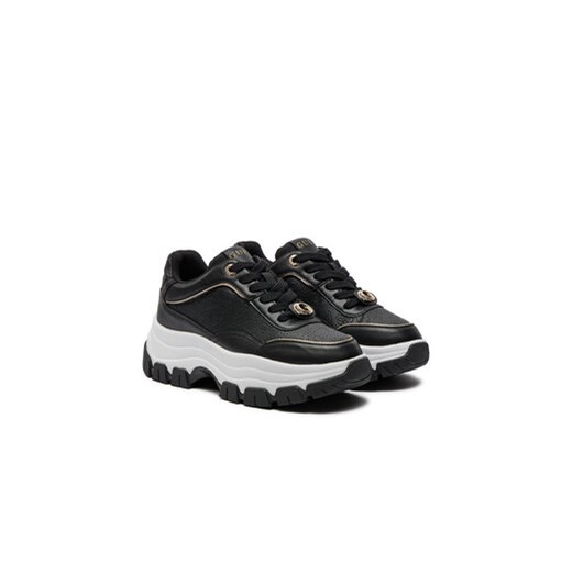 Guess Sneakersy Berrett FLTBER ELE12 Czarny Guess 36 MODIVO
