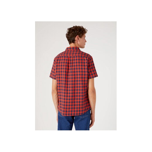 Wrangler Koszula W5K02L114 112337484 Czerwony Regular Fit Wrangler M MODIVO