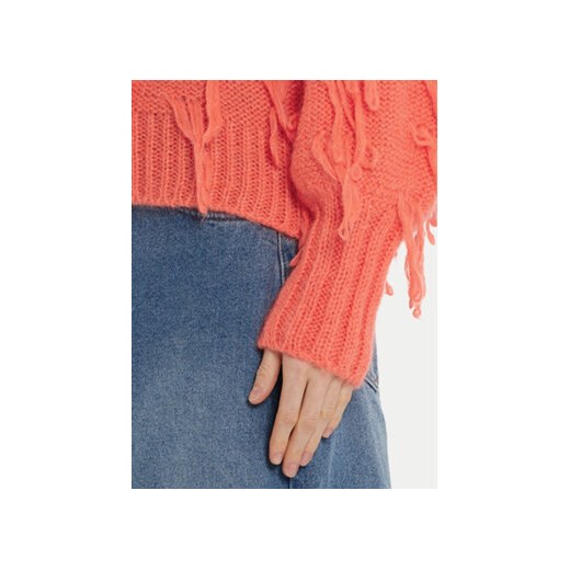 ViCOLO Sweter 33050S Pomarańczowy Regular Fit Vicolo one size MODIVO