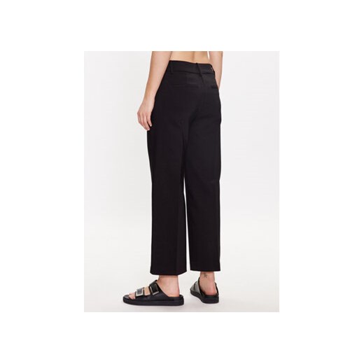 Fransa Spodnie materiałowe 20611919 Czarny Slim Fit 40 MODIVO