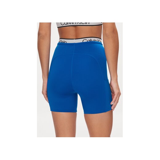 Calvin Klein Performance Kolarki 00GWS4L722 Niebieski Slim Fit XXL MODIVO