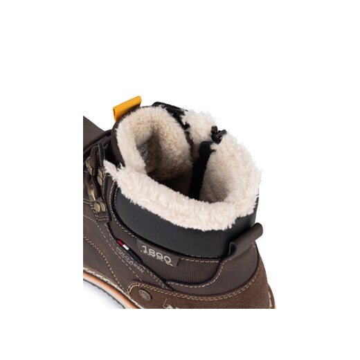 U.S. Polo Assn. Trzewiki YURIY001M/DYH1 Brązowy 45 MODIVO